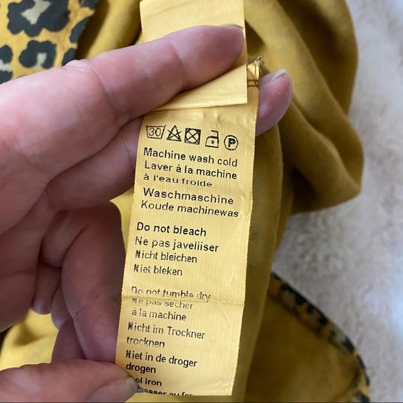 NWT Piazza del Tempio Cheetah Print Dress Medium - Picture 7 of 11